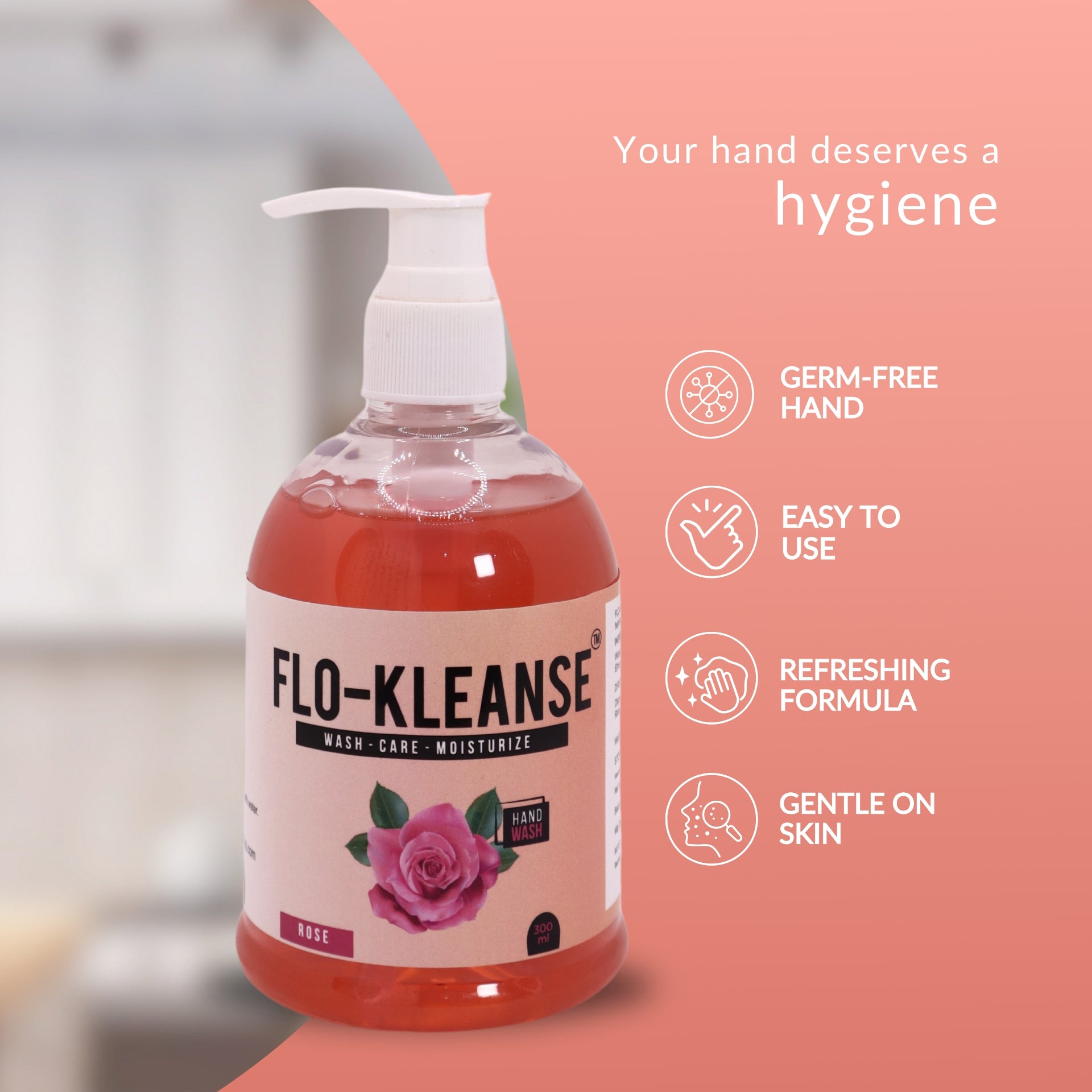 Flo-Kleanse 300ml (Rose)